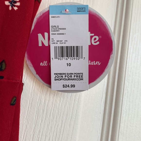 Short sleeve flowery dress - Picture 6 of 6